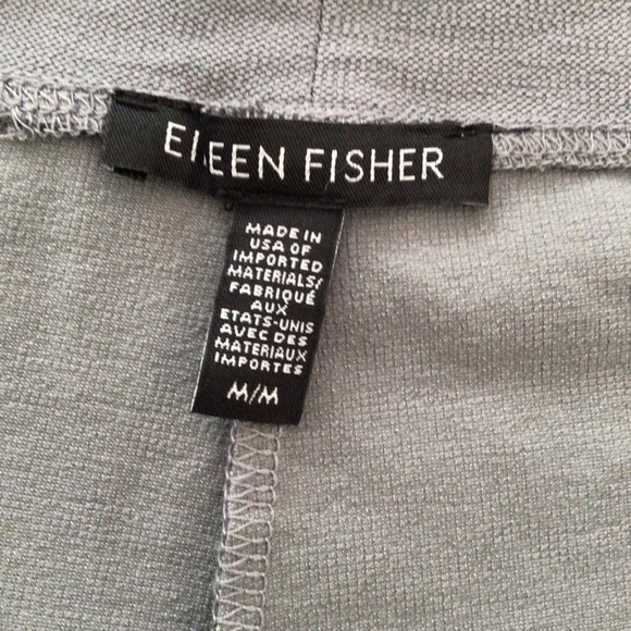 Eileen Fisher Stretch Crepe Pull-on Pants - Picture 3 of 7